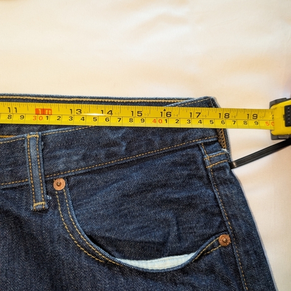 Levi's Blue Straight-Leg Jeans Classic Denim 36x34 - Picture 7 of 8